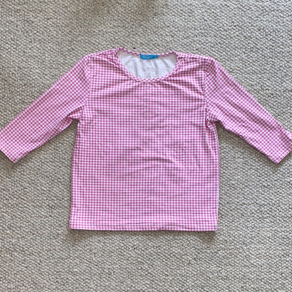 J. McLaughlin Gingham Top